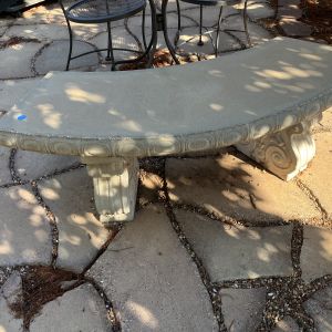 Outdoor Curved Bench